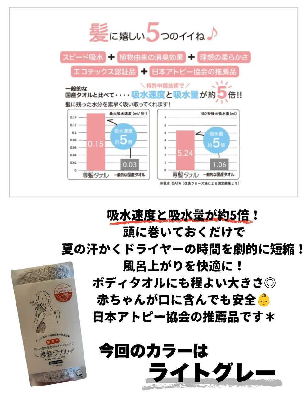 あしなが企画！【学習支援】専髪タオル